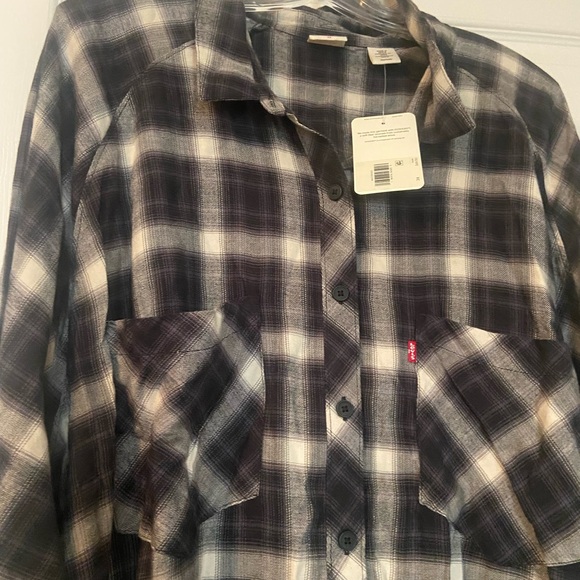 Nwt Levi’s HARRISON RAGLAN PLAID SHIRT (PLUS SIZE) 3xl - Picture 14 of 14